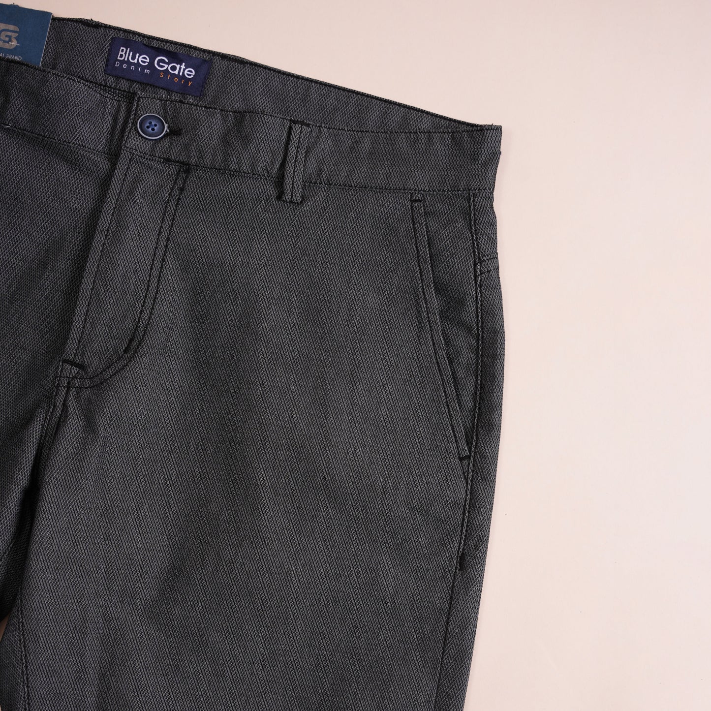 Short CLEEVER Chino Gris Foncé
