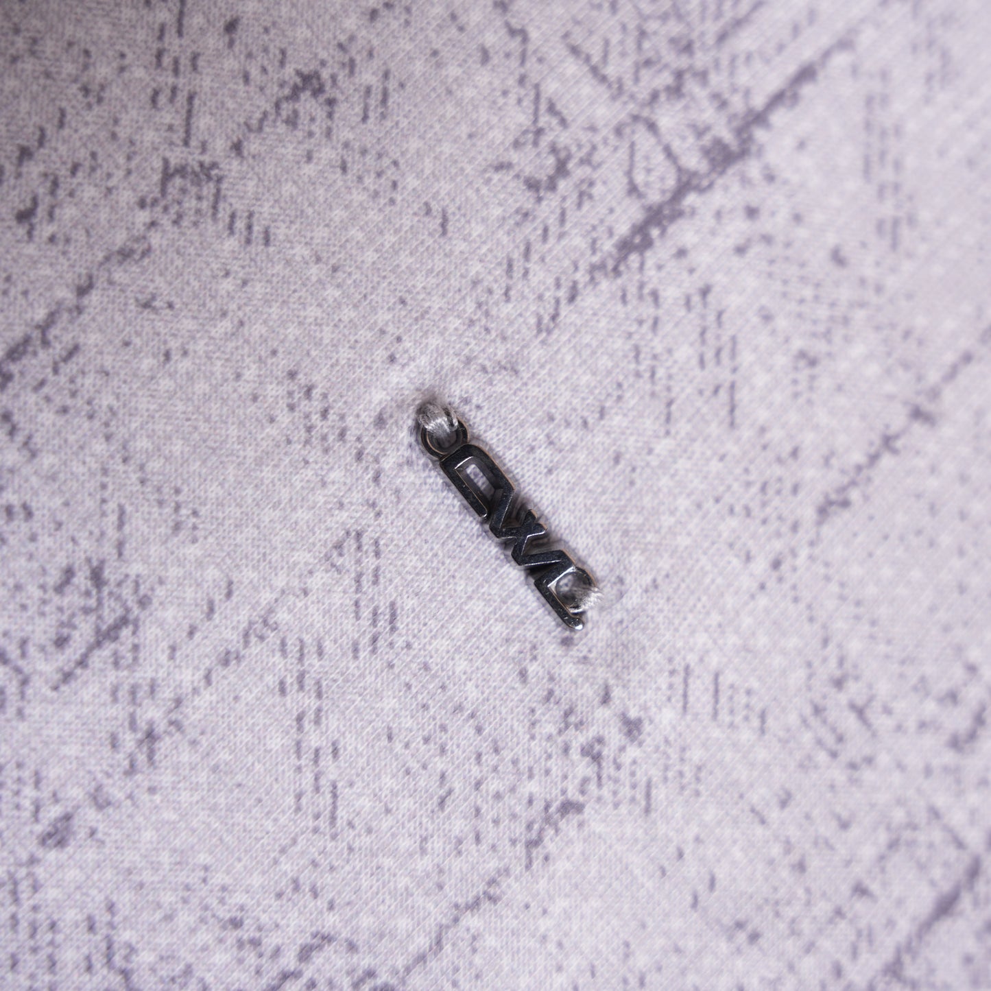 Polo CLEEVER Gris Clair Motif Abstrait