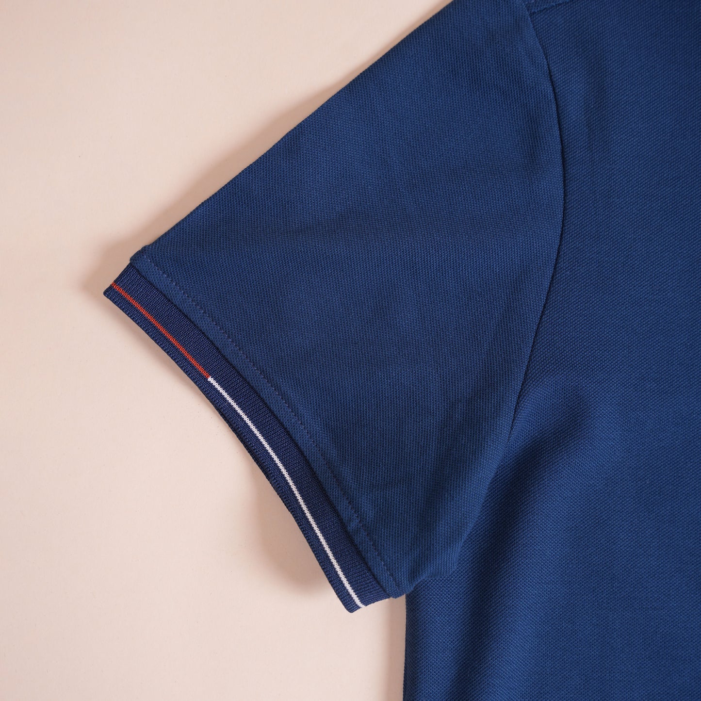 Polo CLEEVER Bleu Roi avec Col