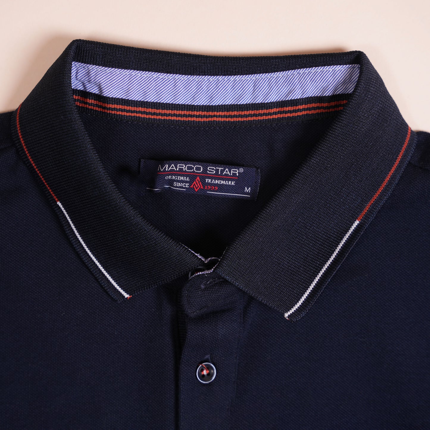 Polo CLEEVER Bleu Marine à Poche