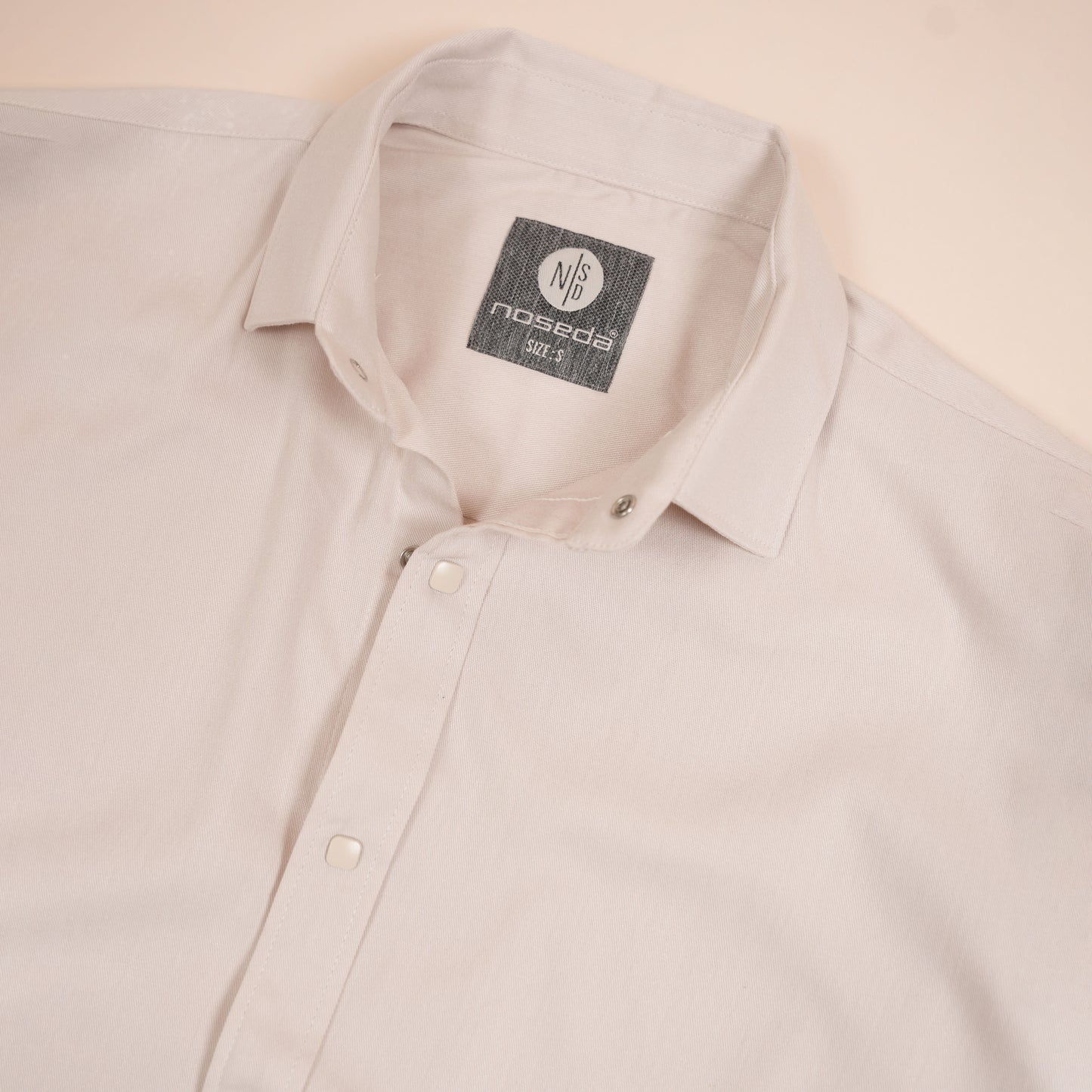 Chemise CLEEVER Beige Élégante