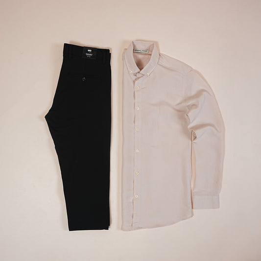 Pantalon Casual Chic – Noir