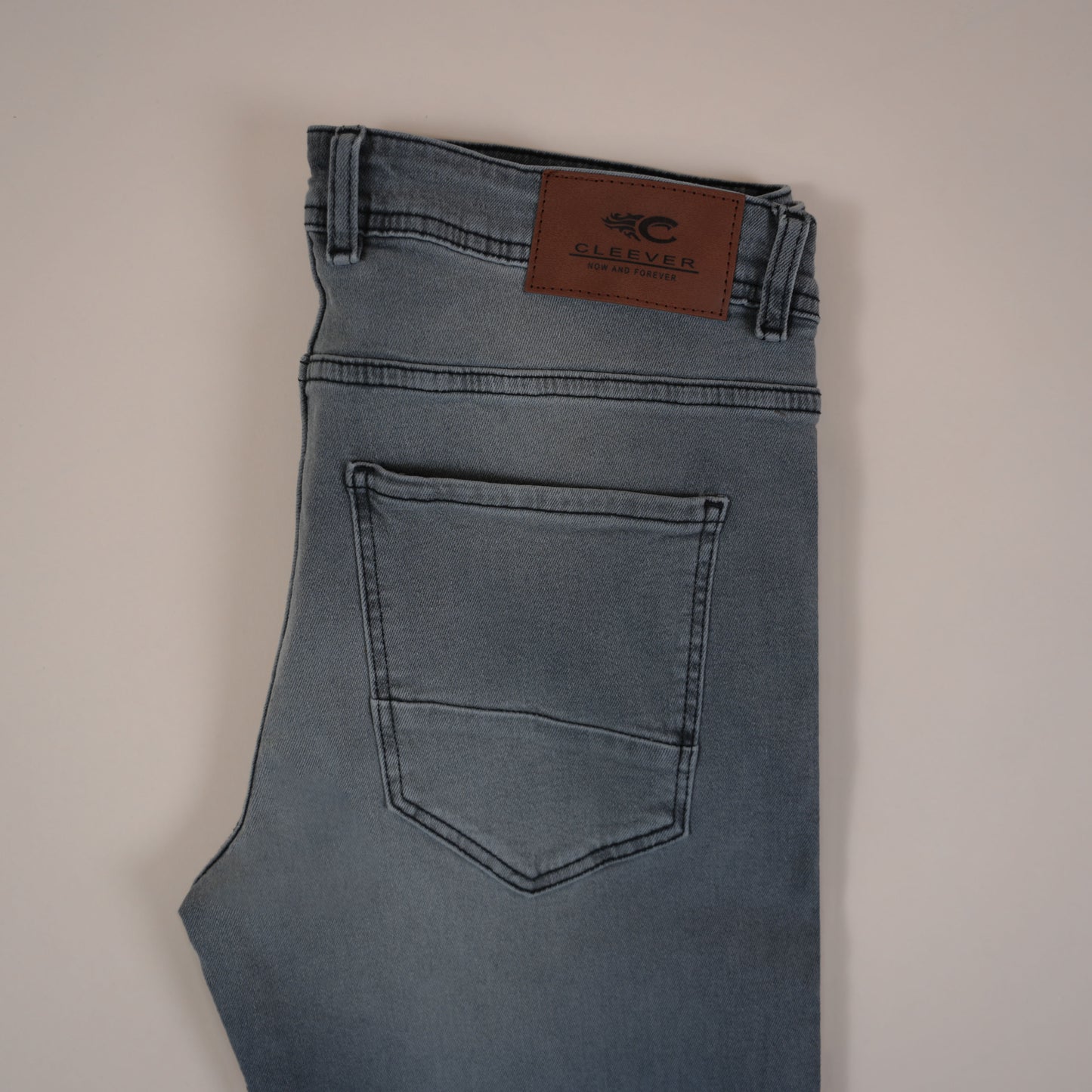Pantalon Jean Gris Clair