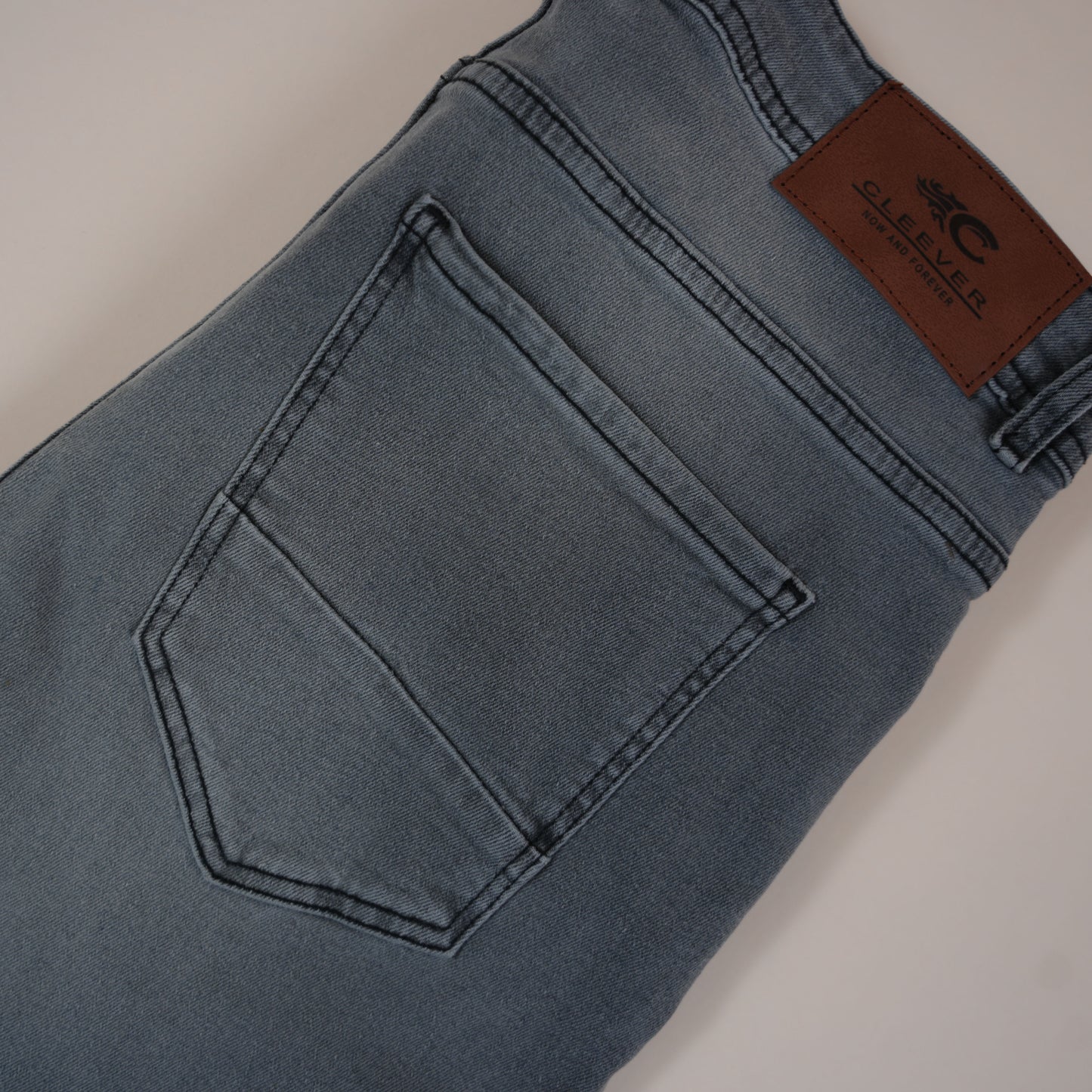Pantalon Jean Gris Clair