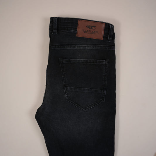 Pantalon CLEEVER en Jean gris foncé