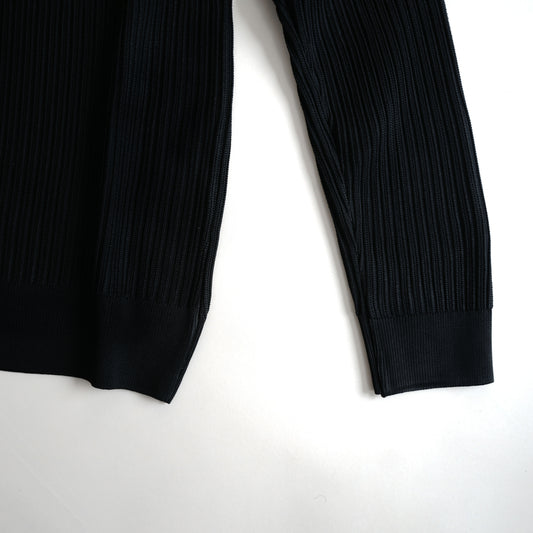 Polo en Maille Côtelée