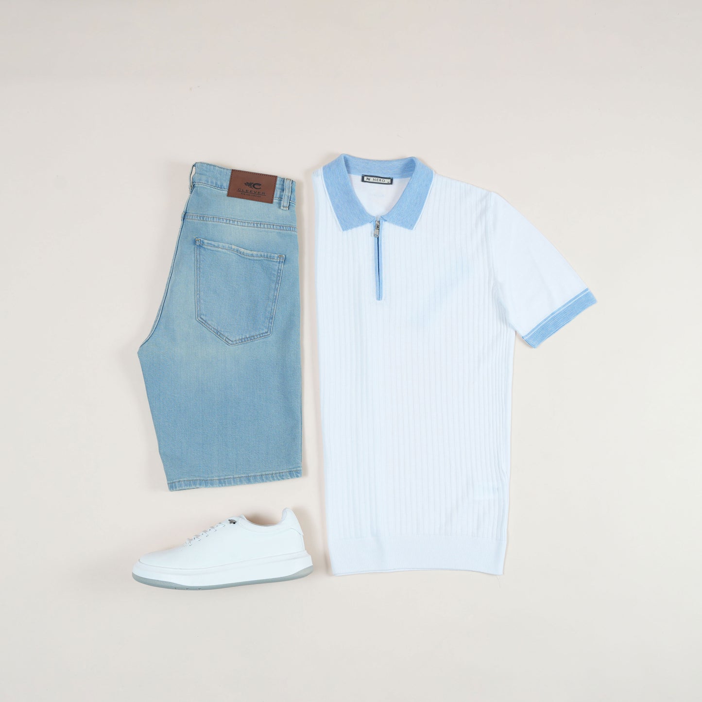 Short Cleever en jean
