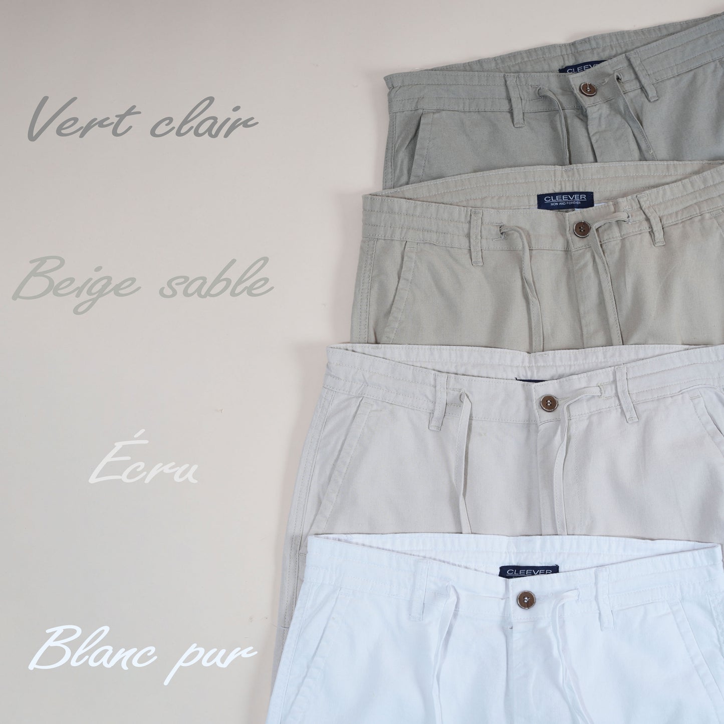Pantalon Cleever en Lin