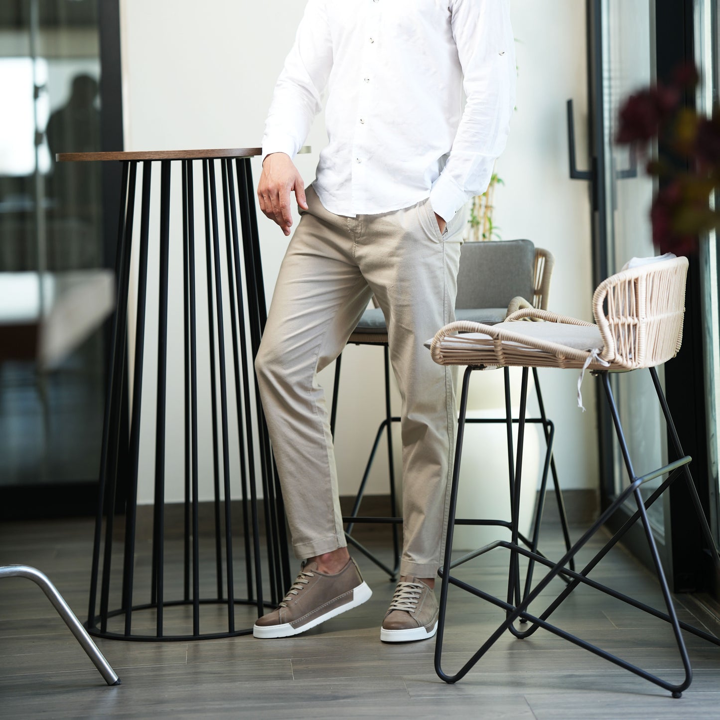 Pantalon Cleever en Lin