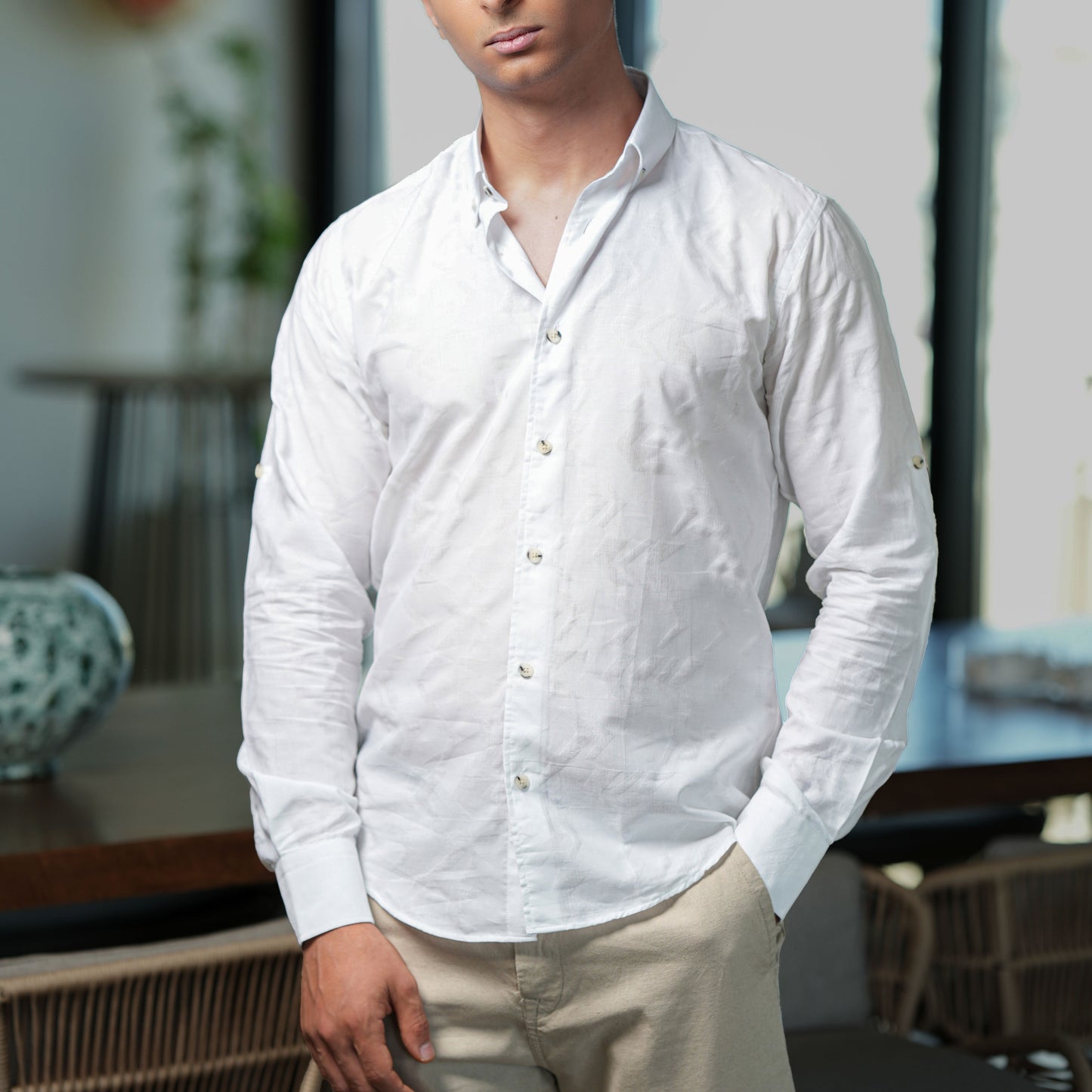 Chemise CLEEVER en lin – Fraîcheur & style