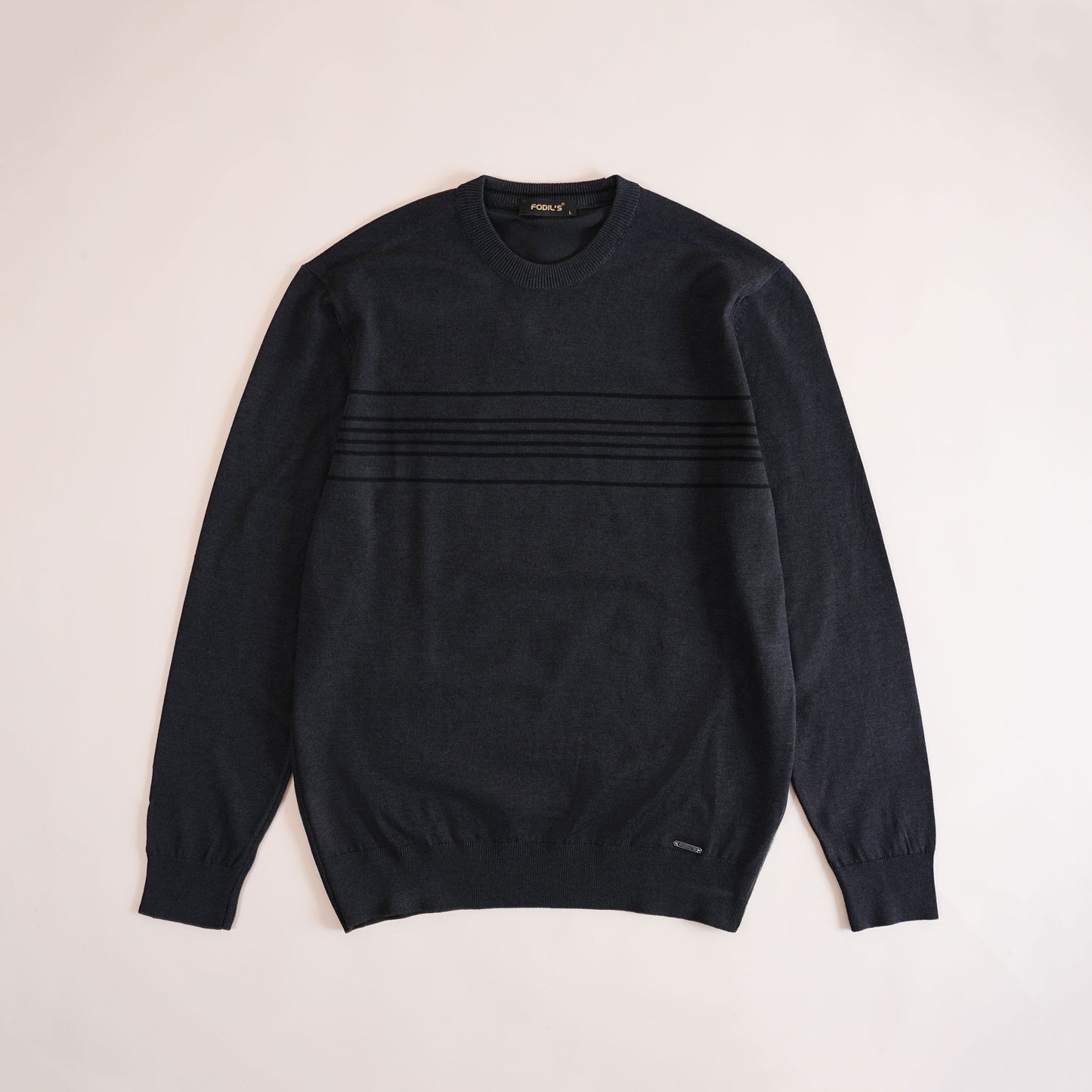 Pull maille texturée