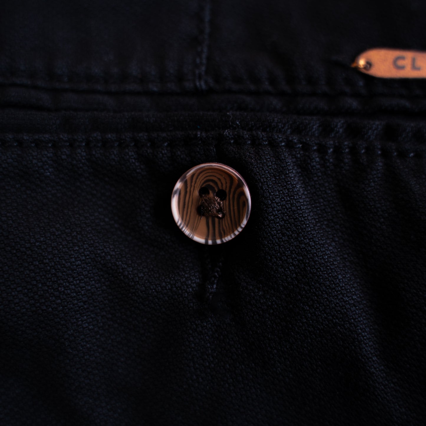 Pantalon chino structuré