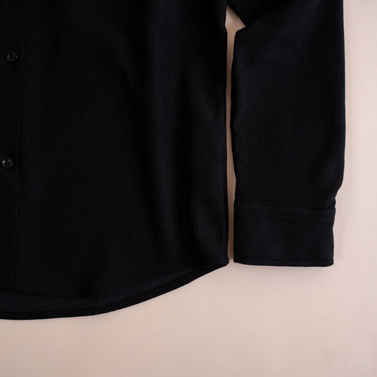 Chemise texturée boutonnée