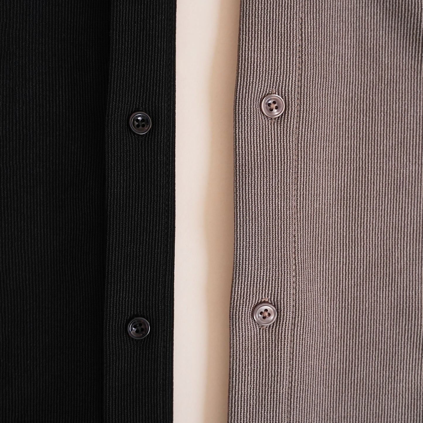 Chemise texturée boutonnée