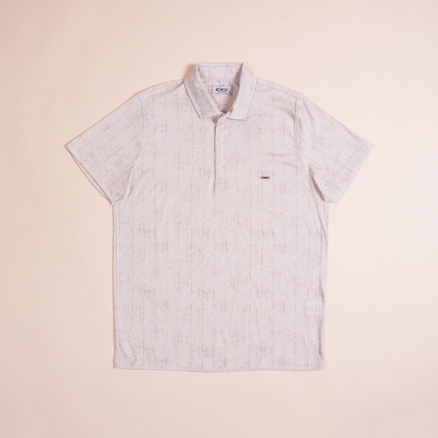 Polo a Motif Abstrait