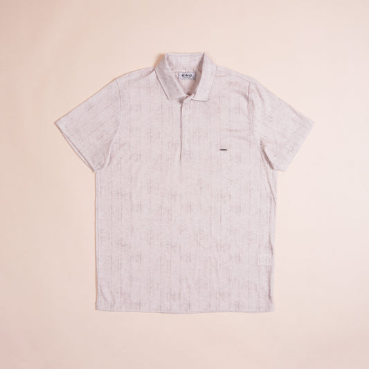 Polo a Motif Abstrait