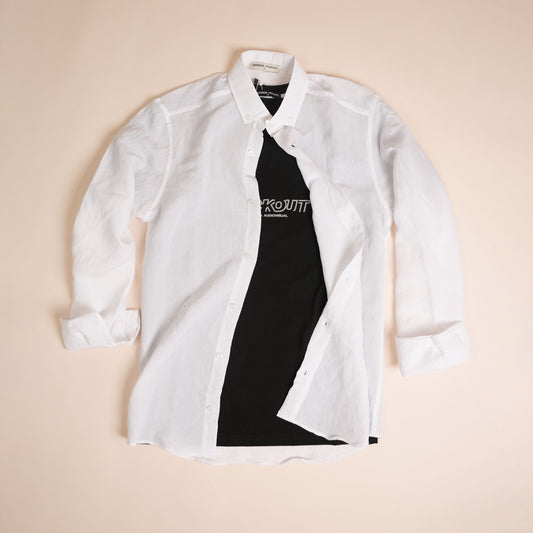 Chemise CLEEVER Blanche Classique
