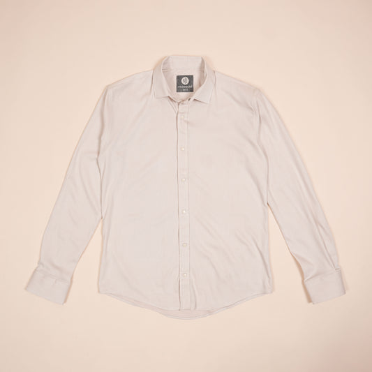 Chemise CLEEVER Beige Élégante