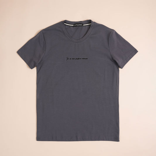 T-shirt imprimé blue nuit