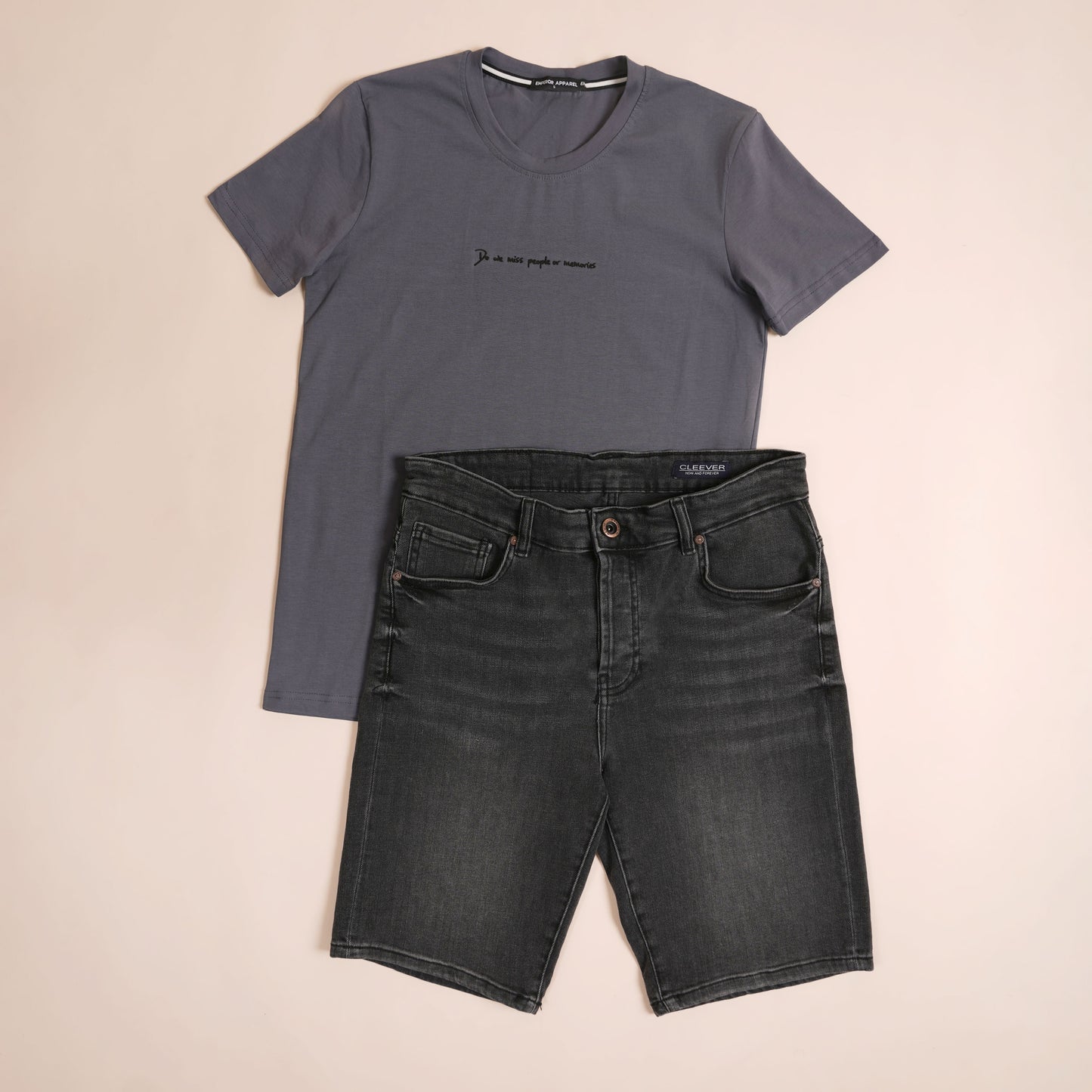 T-shirt imprimé blue nuit