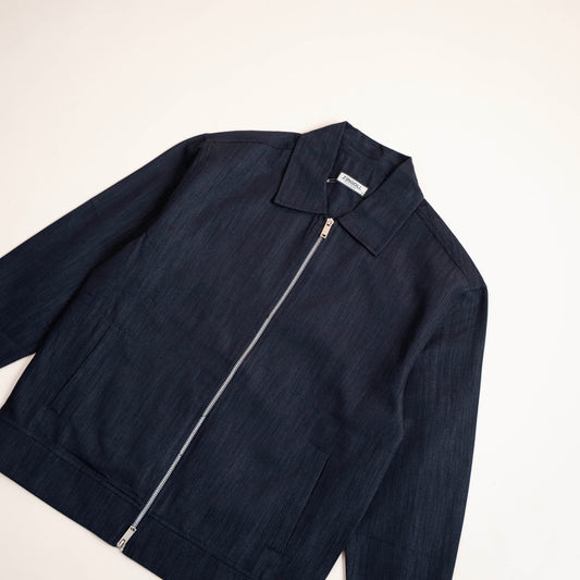 Veste Denim Zippée