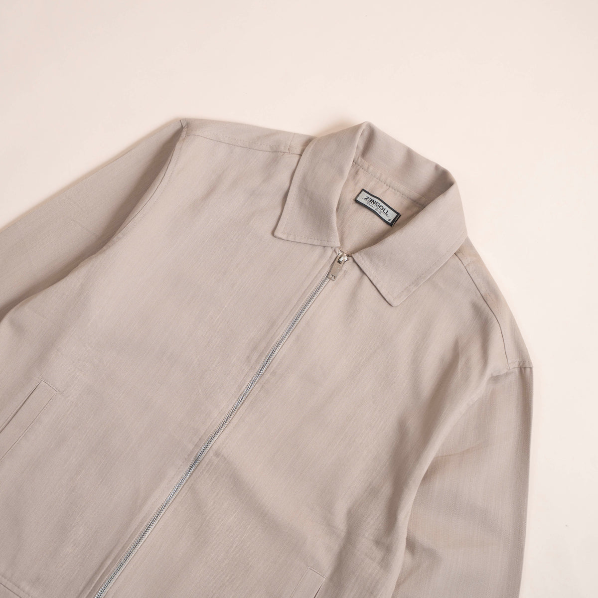 Veste Denim Zippée