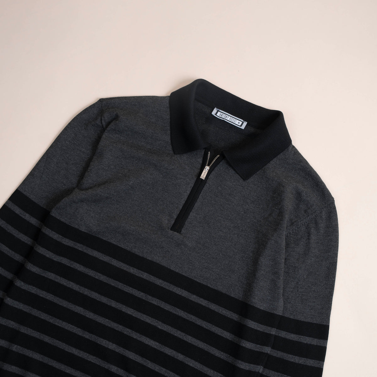 Pull Polo à Rayures