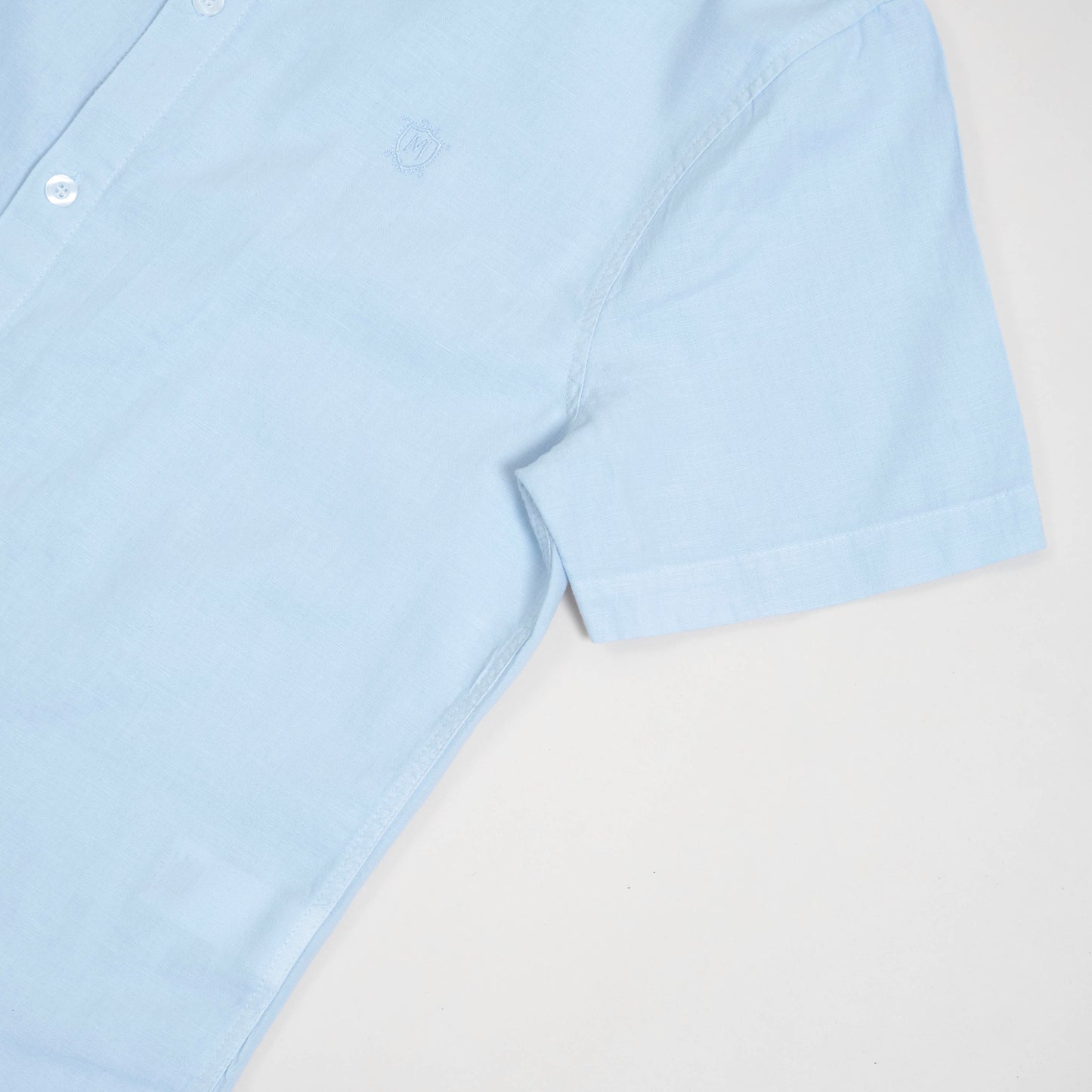 Chemise en Lin Manches Courtes