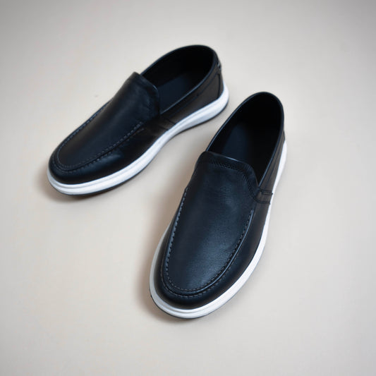 Mocassin Slip-On Semelle Contrastée