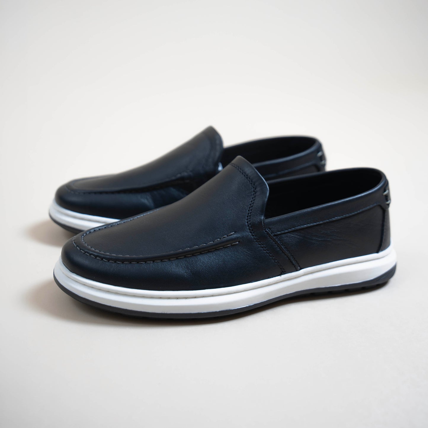 Mocassin Slip-On Semelle Contrastée