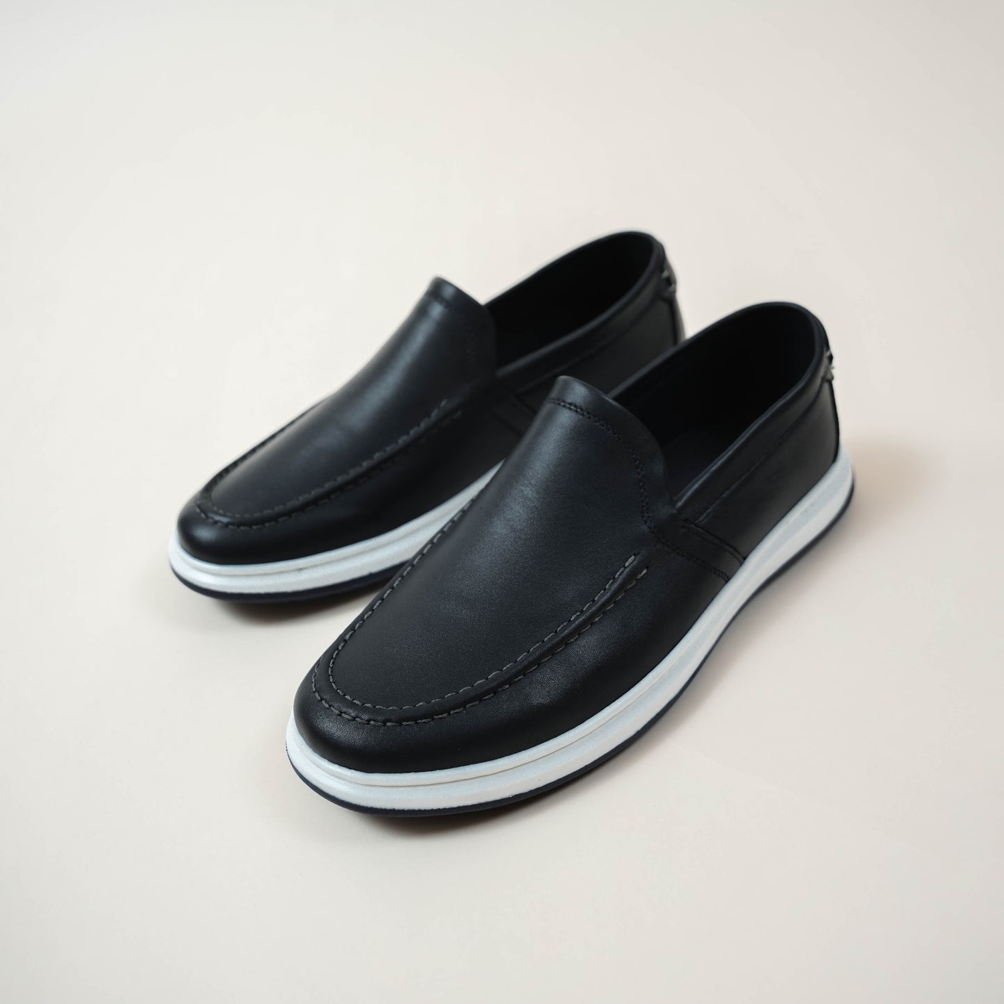 Mocassin Slip-On Semelle Contrastée