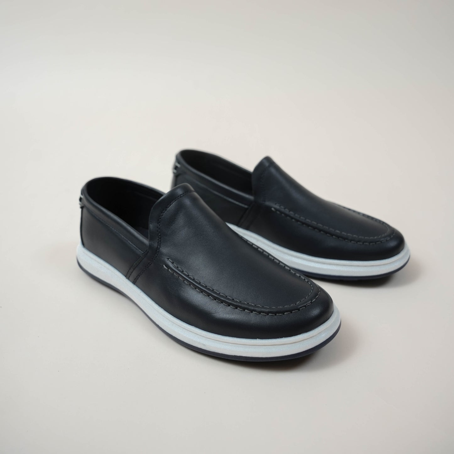 Mocassin Slip-On Semelle Contrastée