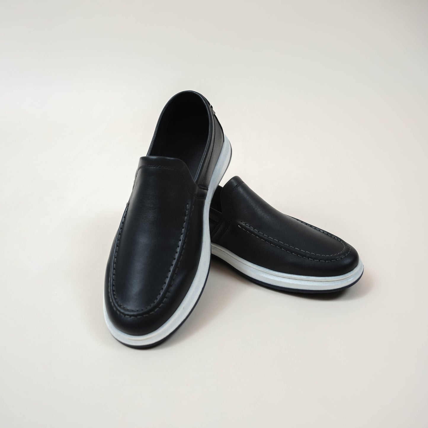 Mocassin Slip-On Semelle Contrastée