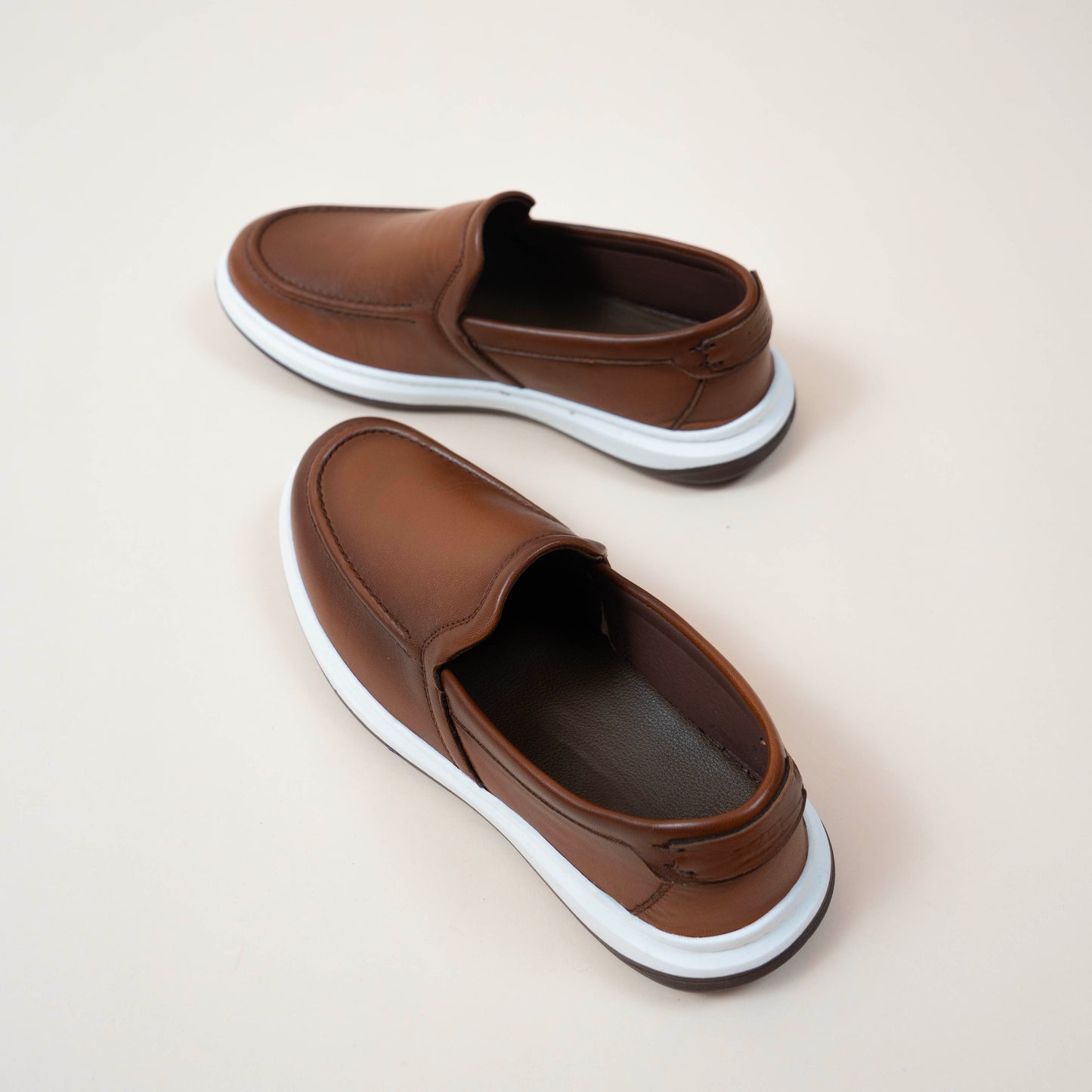 Mocassin Slip-On Semelle Contrastée