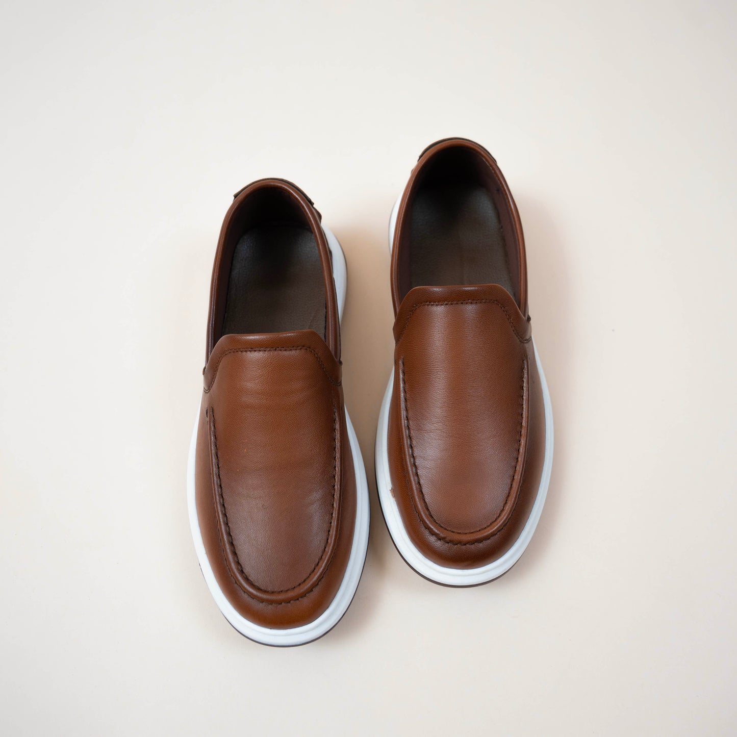 Mocassin Slip-On Semelle Contrastée