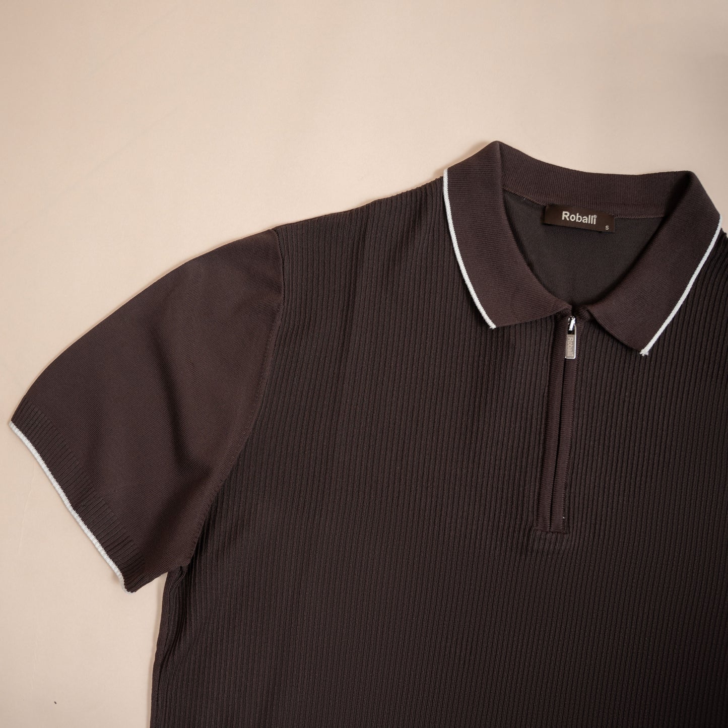 Polo Maille Zippé Signature