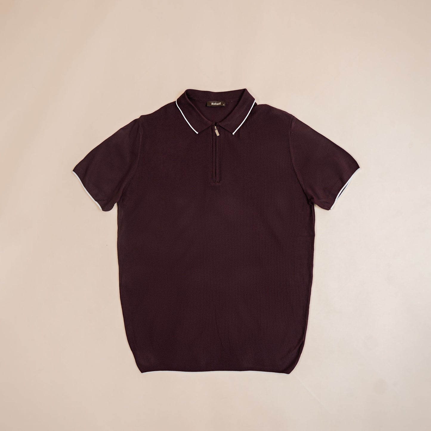 Polo Maille Zippé Signature