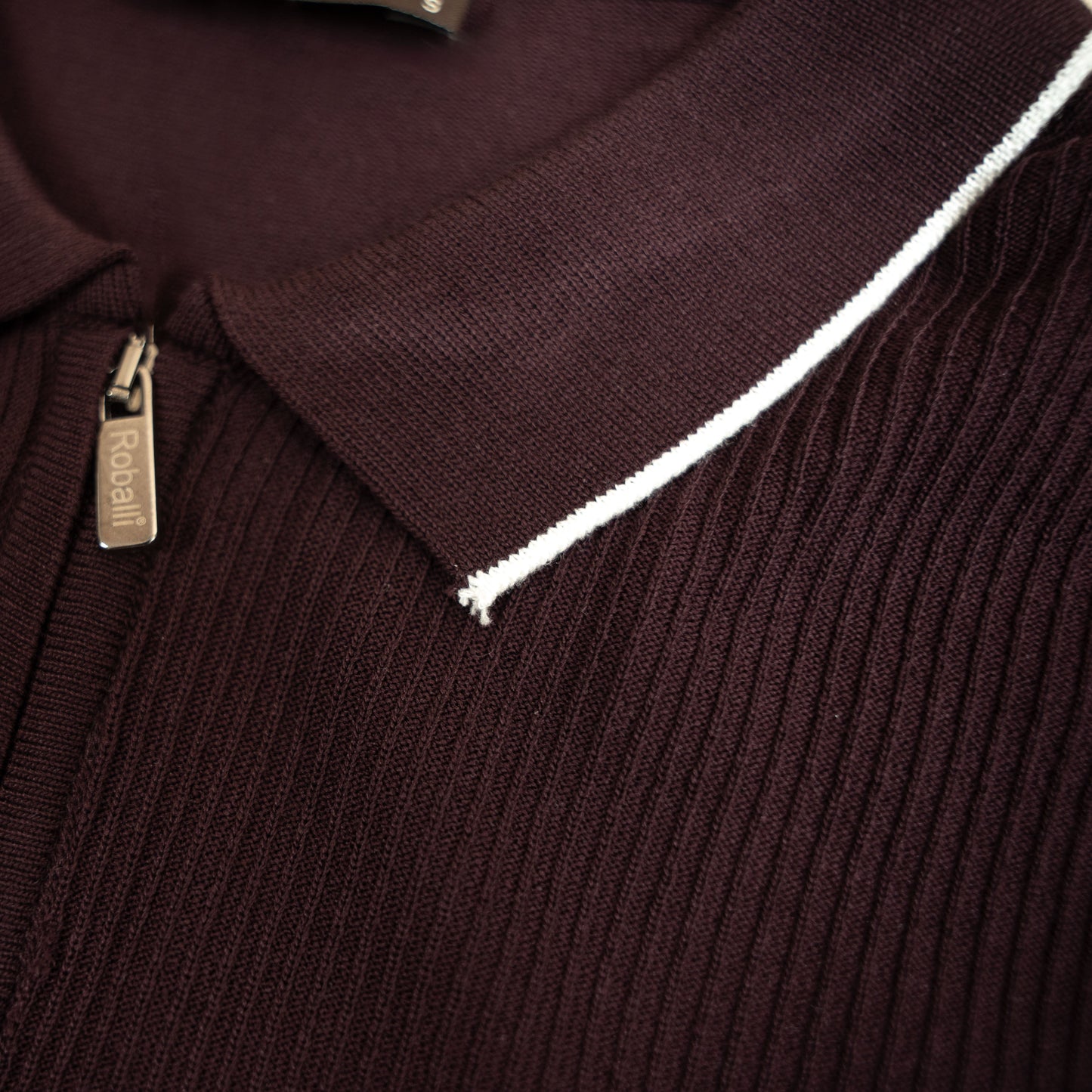 Polo Maille Zippé Signature