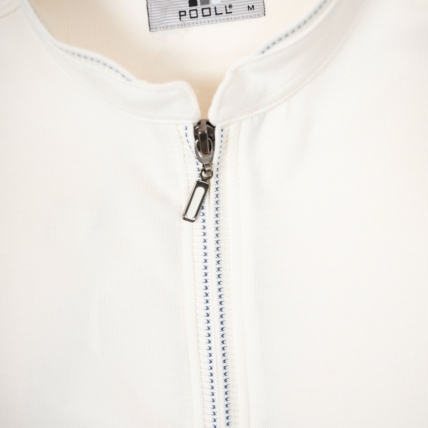Polo Texturé à Zip
