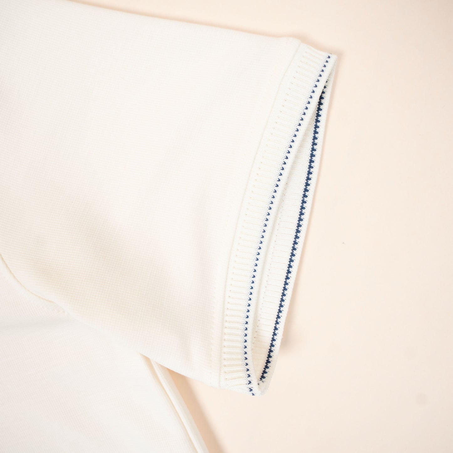 Polo Texturé à Zip
