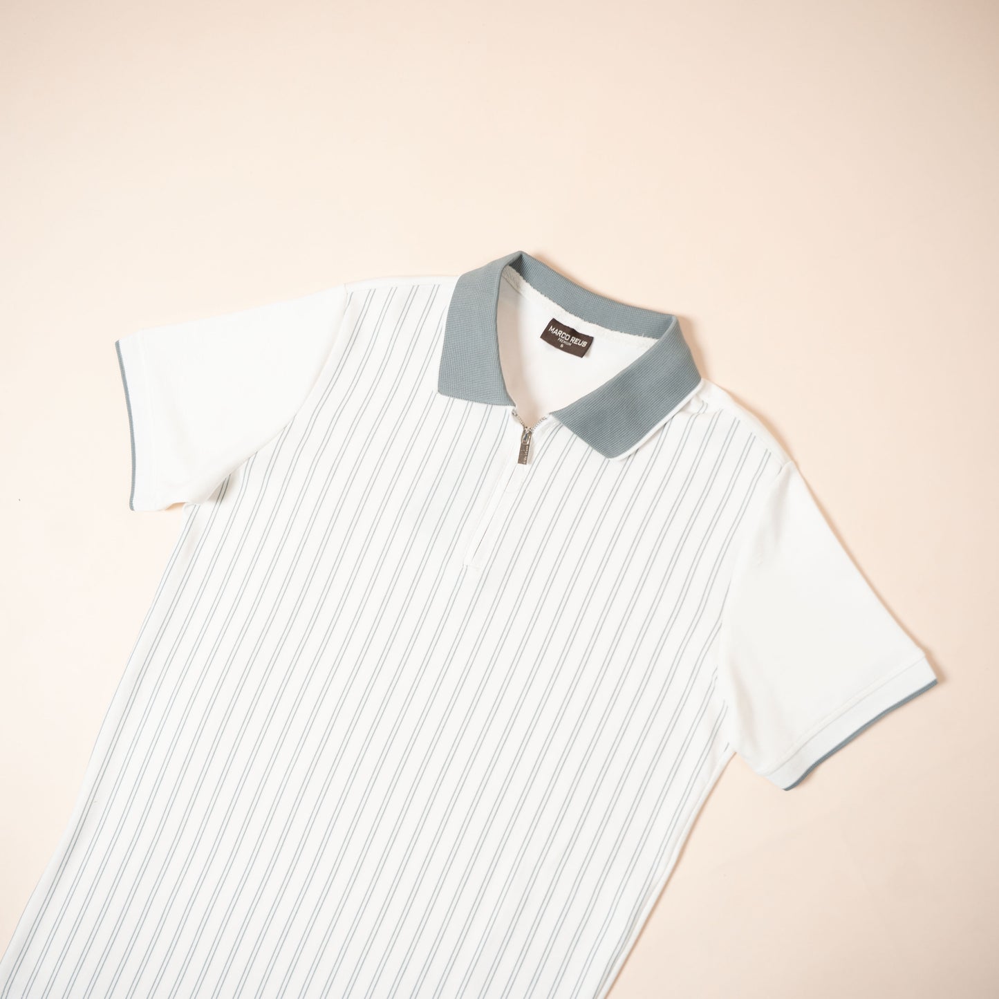 Polo Rayures Verticales Premium