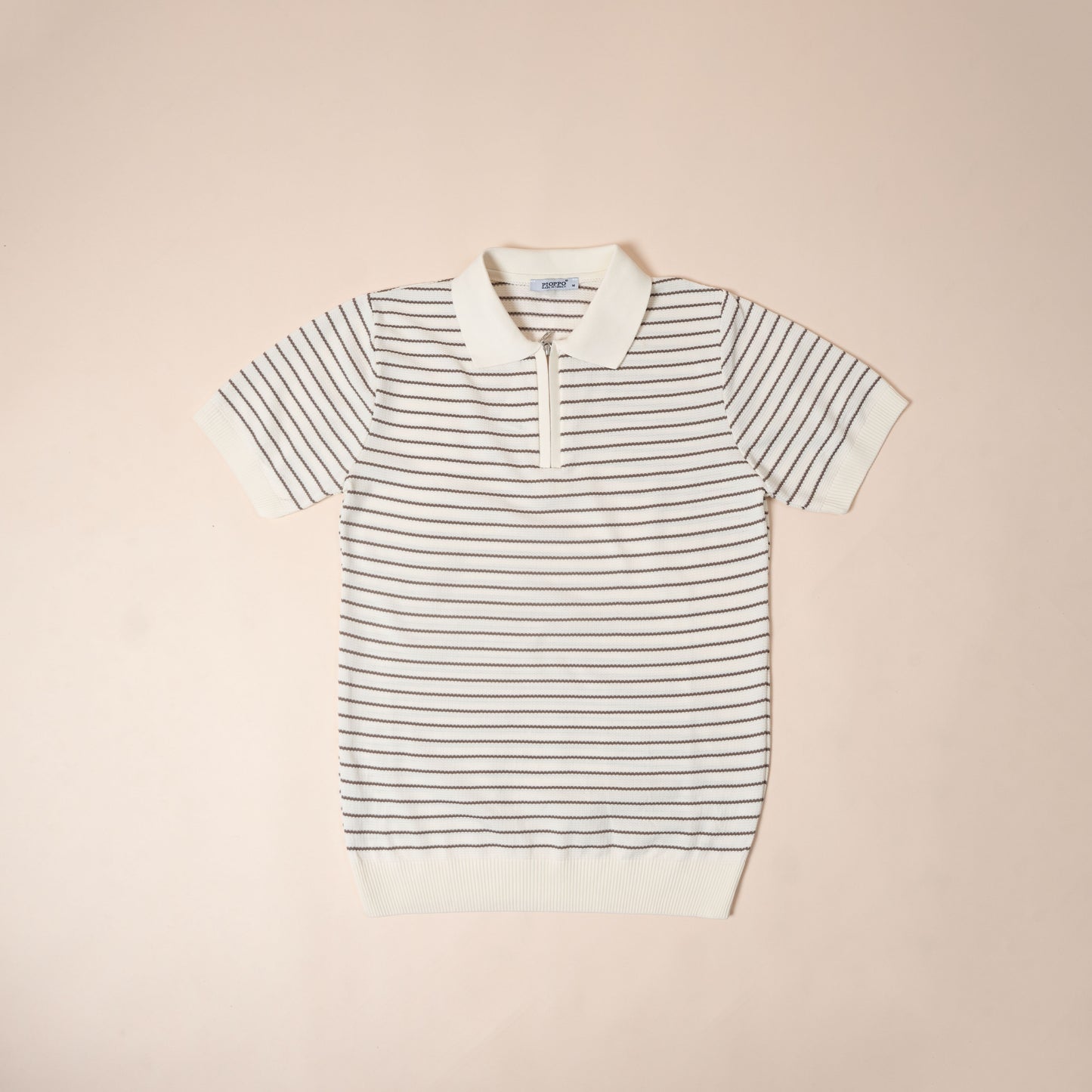 Polo Maille Rayée Élégance