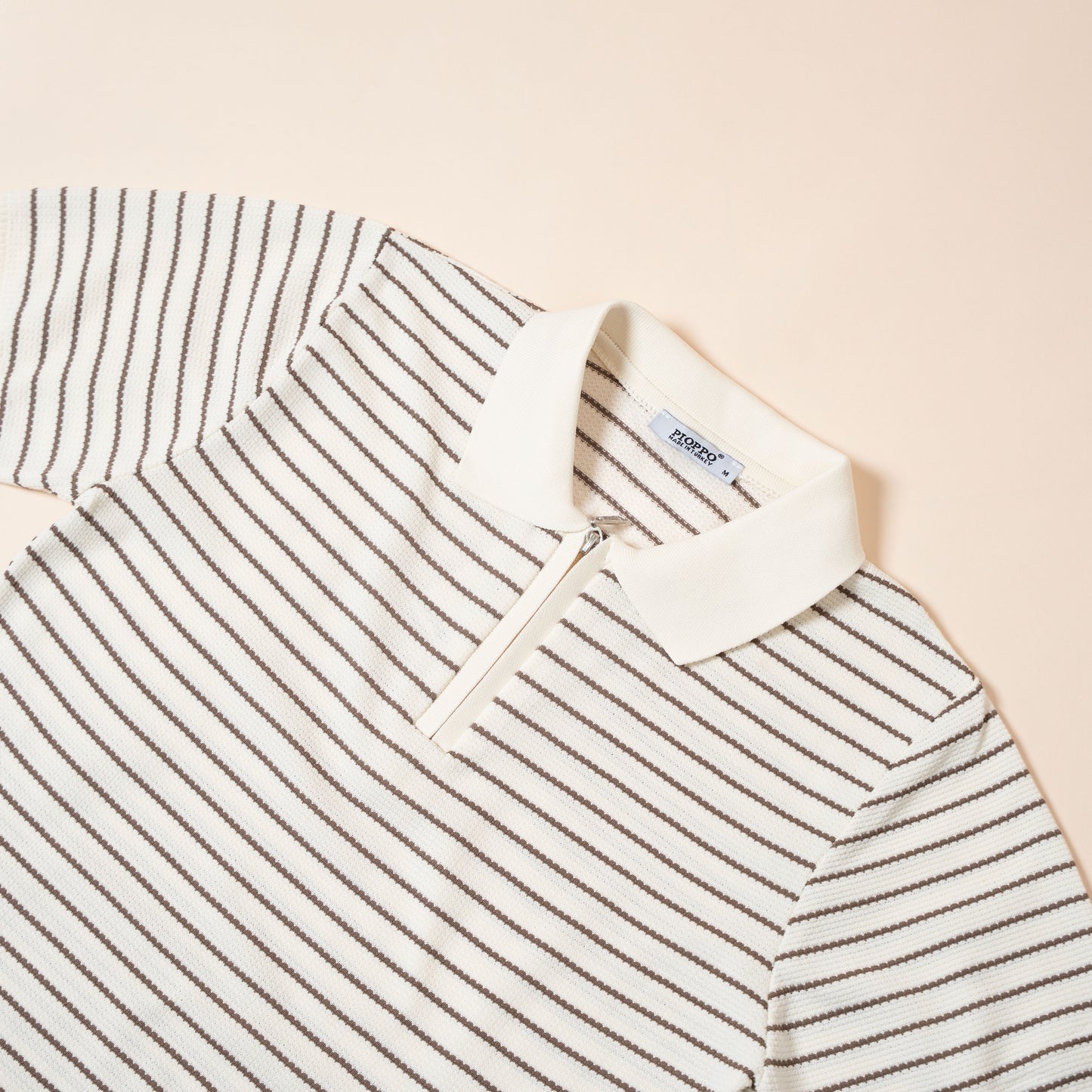 Polo Maille Rayée Élégance