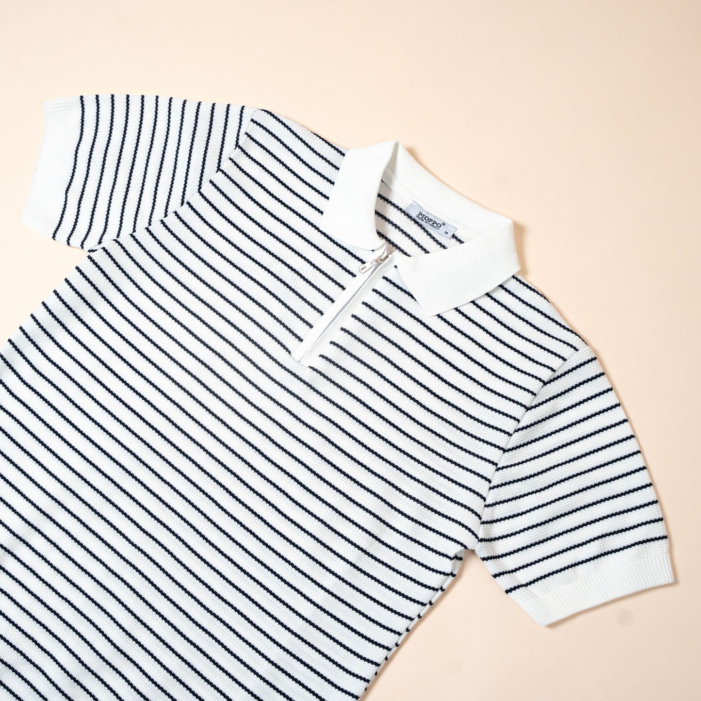 Polo Maille Rayée Élégance