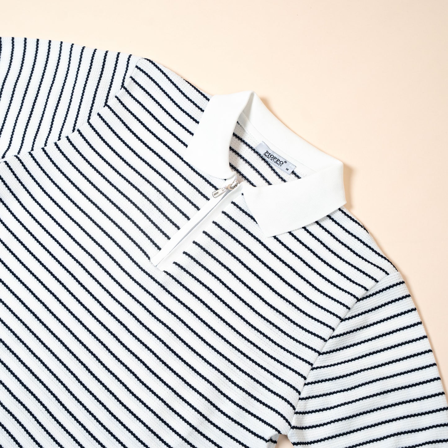 Polo Maille Rayée Élégance