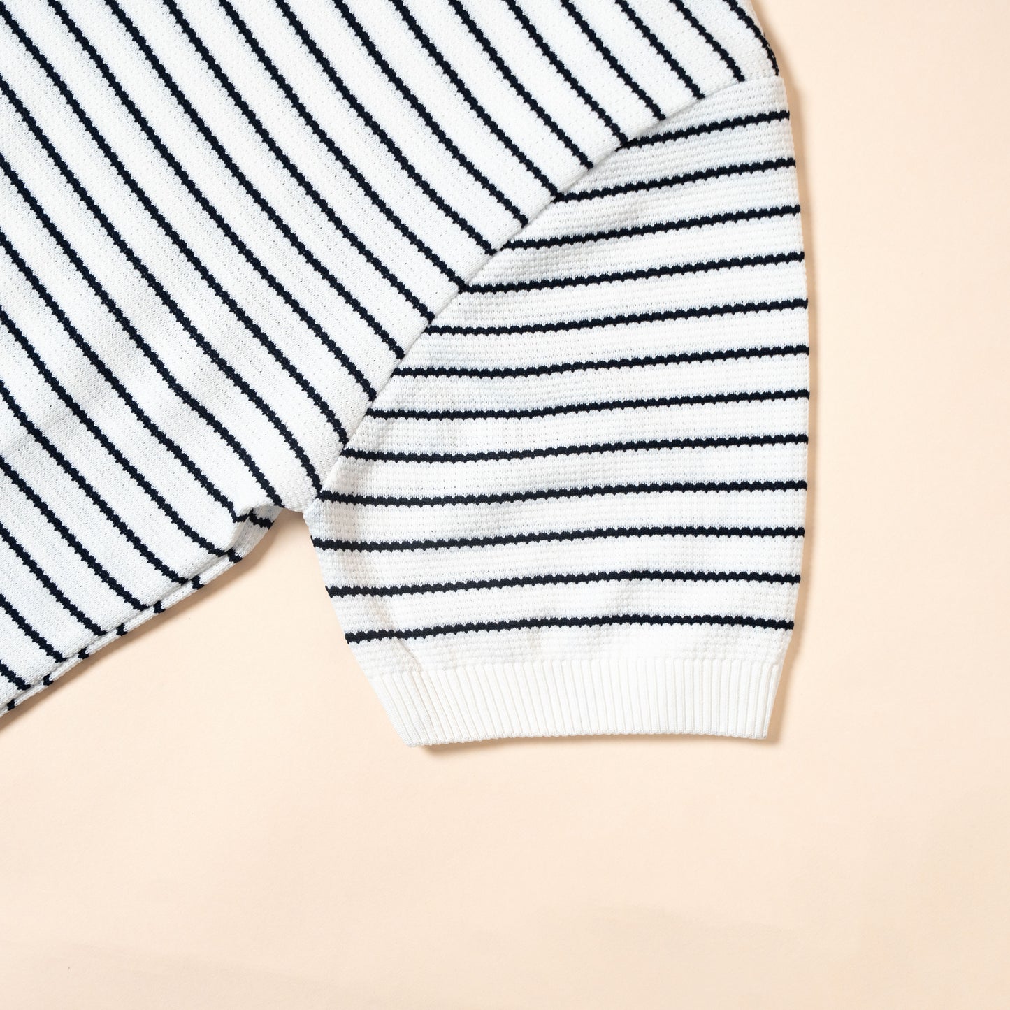 Polo Maille Rayée Élégance