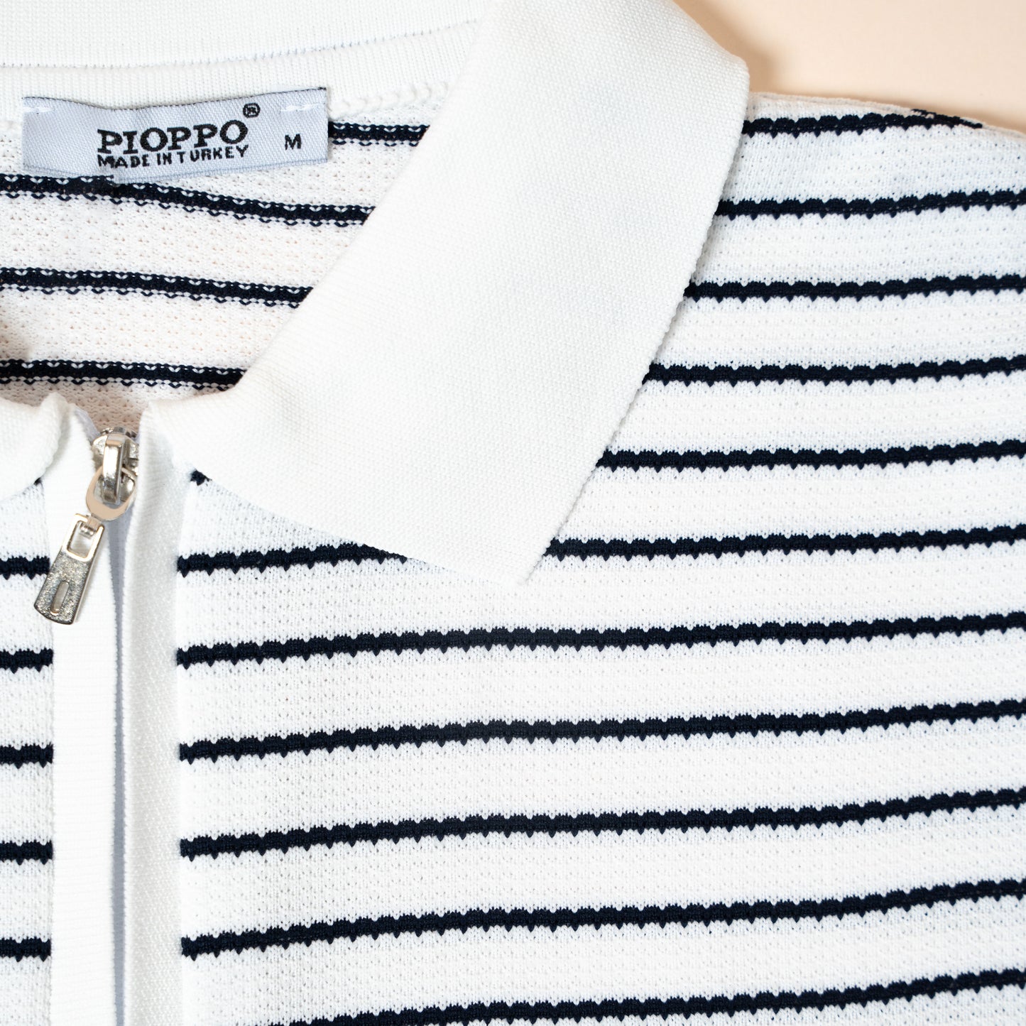 Polo Maille Rayée Élégance
