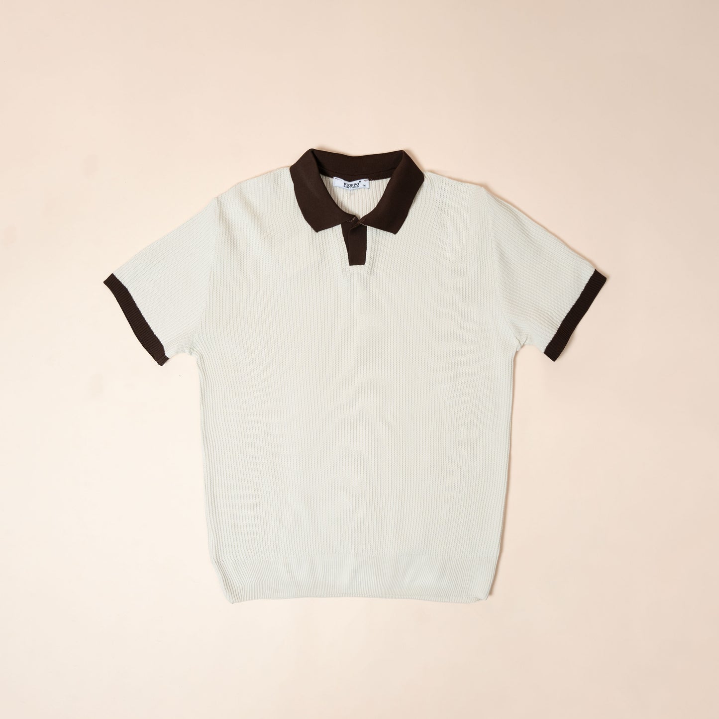 Polo Maille Vintage Contrastée