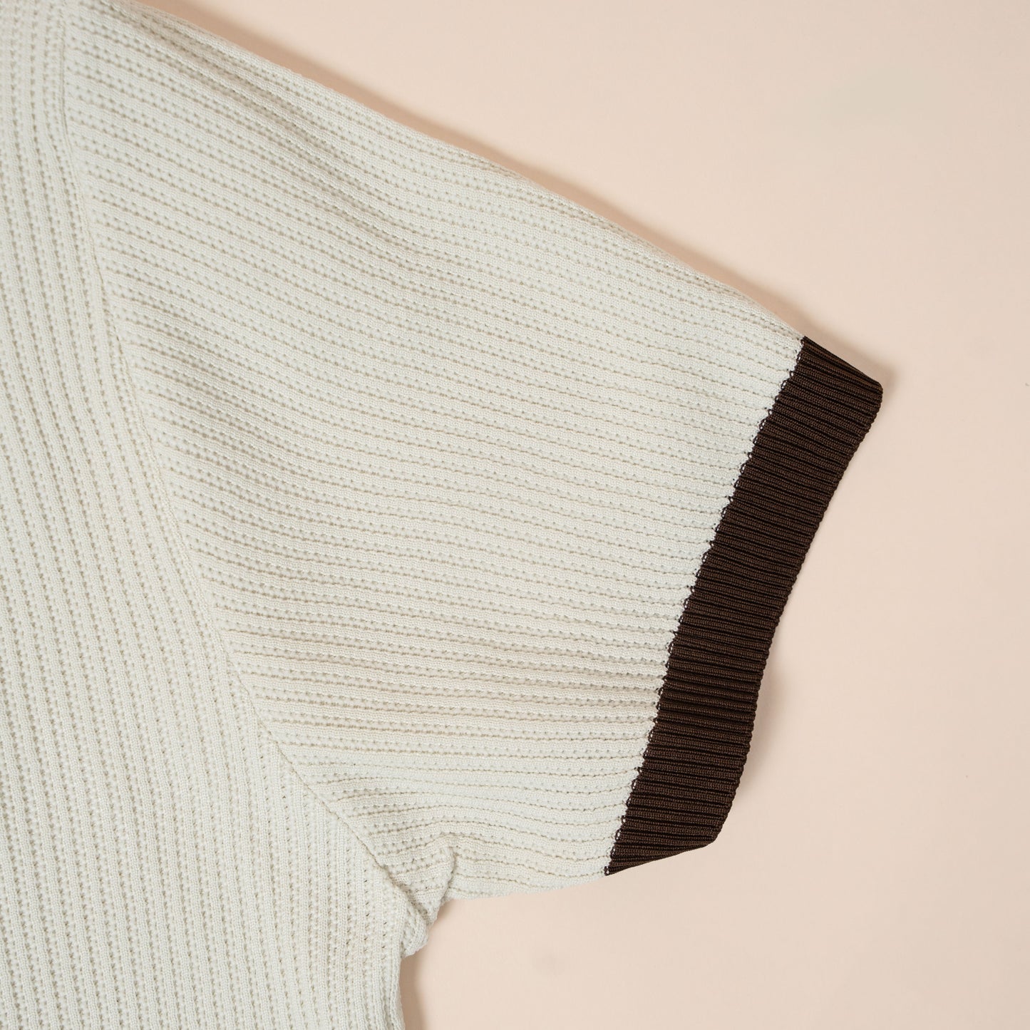 Polo Maille Vintage Contrastée