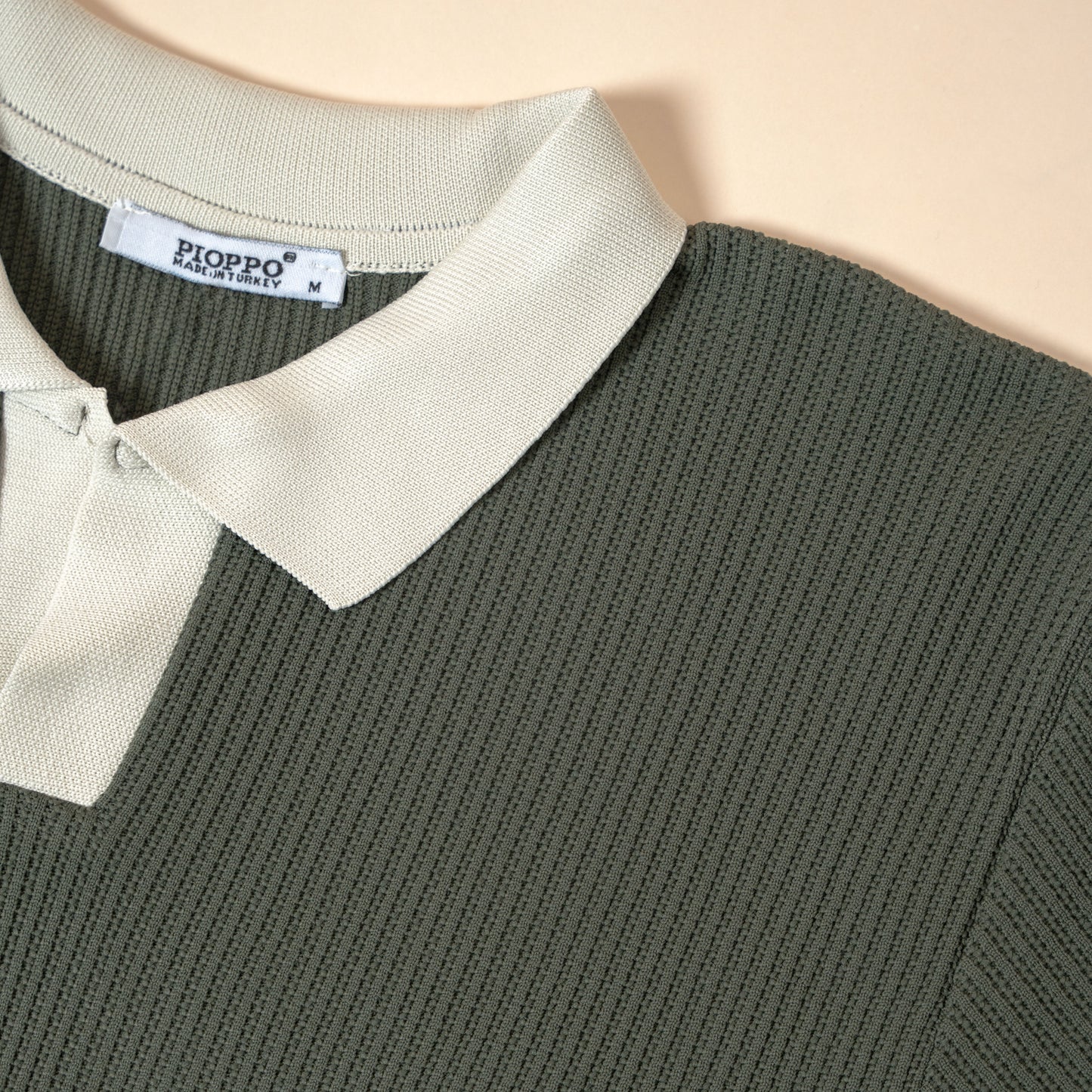 Polo Maille Vintage Contrastée